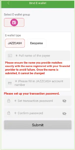 safa777 payment