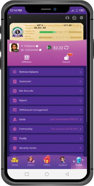 98 pkr game profile screenshot